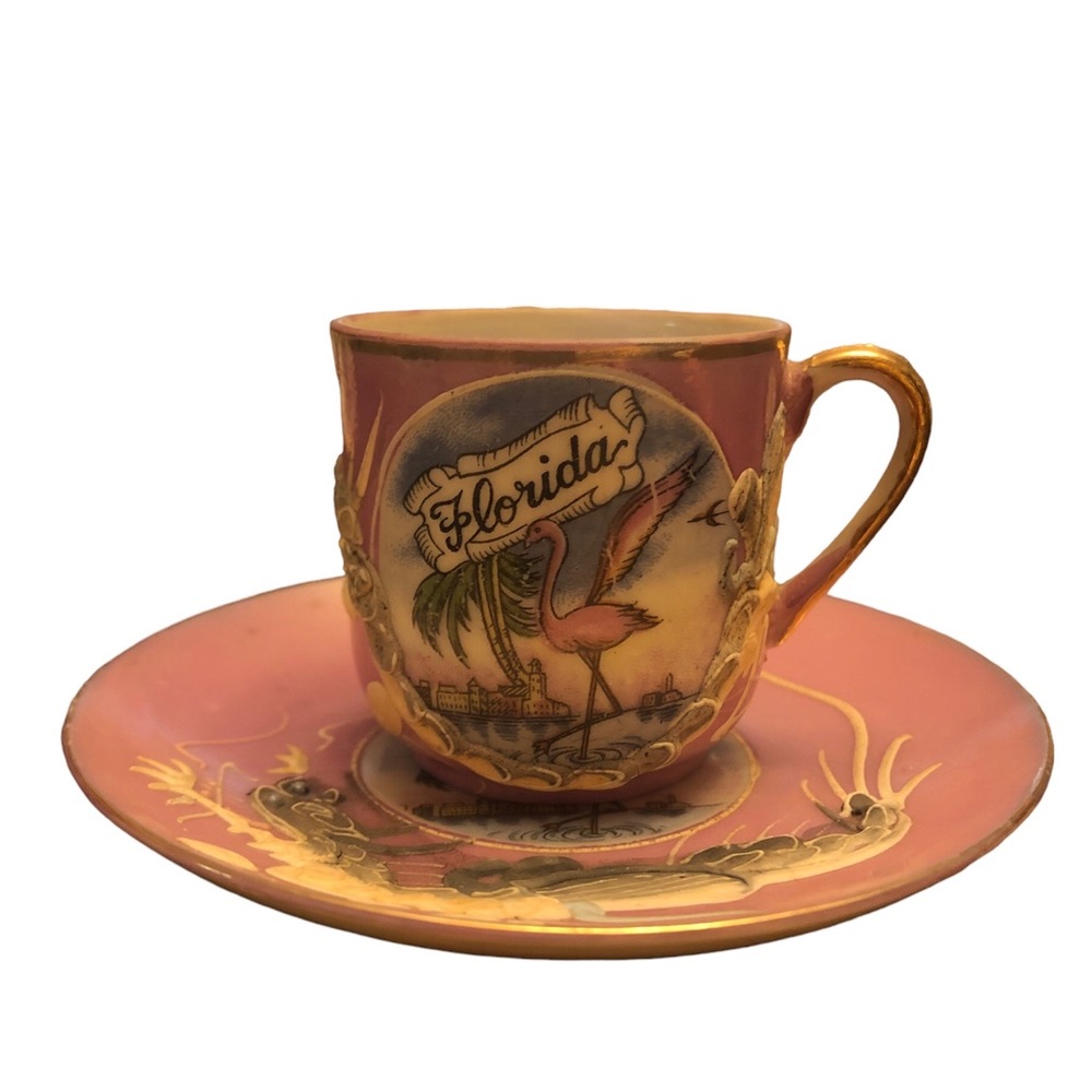 Beautiful collectible small dragonware teacup.